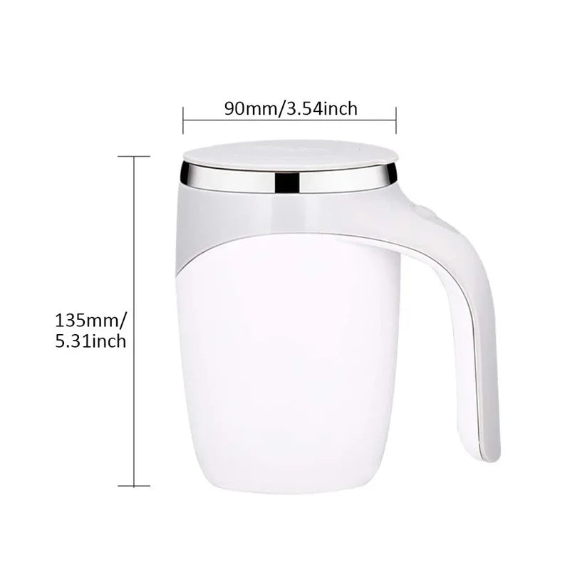 Automatic Cooling and Mixing Mug for Coffee