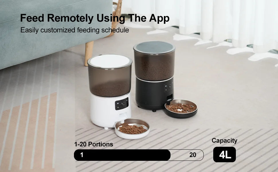 Smart Pet Feeder with HD Camera
