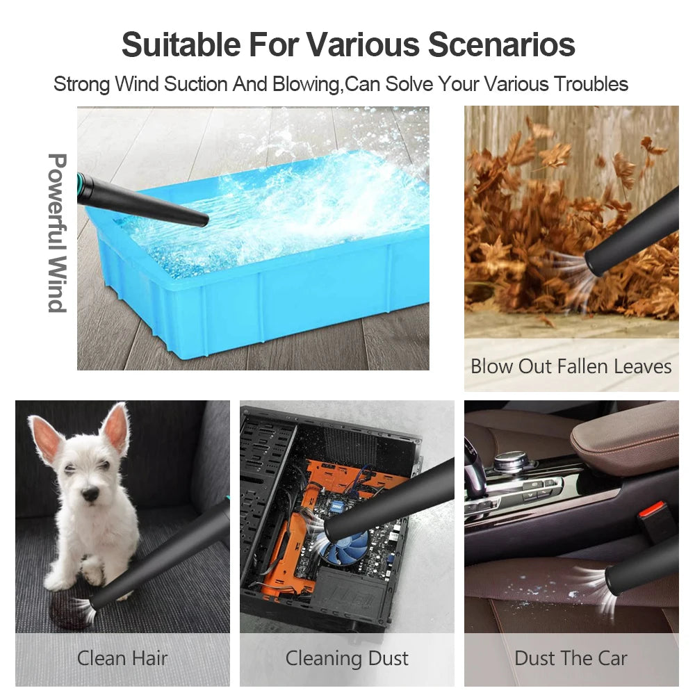 Cordless 2-in-1 Electric Blower & Vacuum