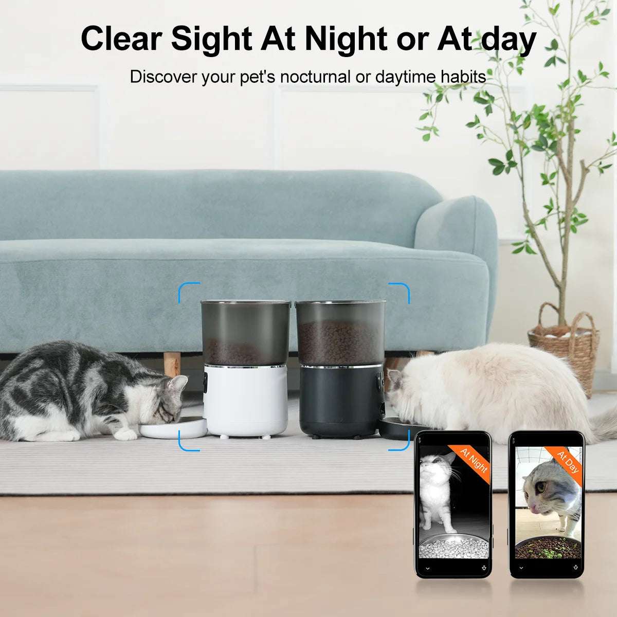 Smart Pet Feeder with HD Camera