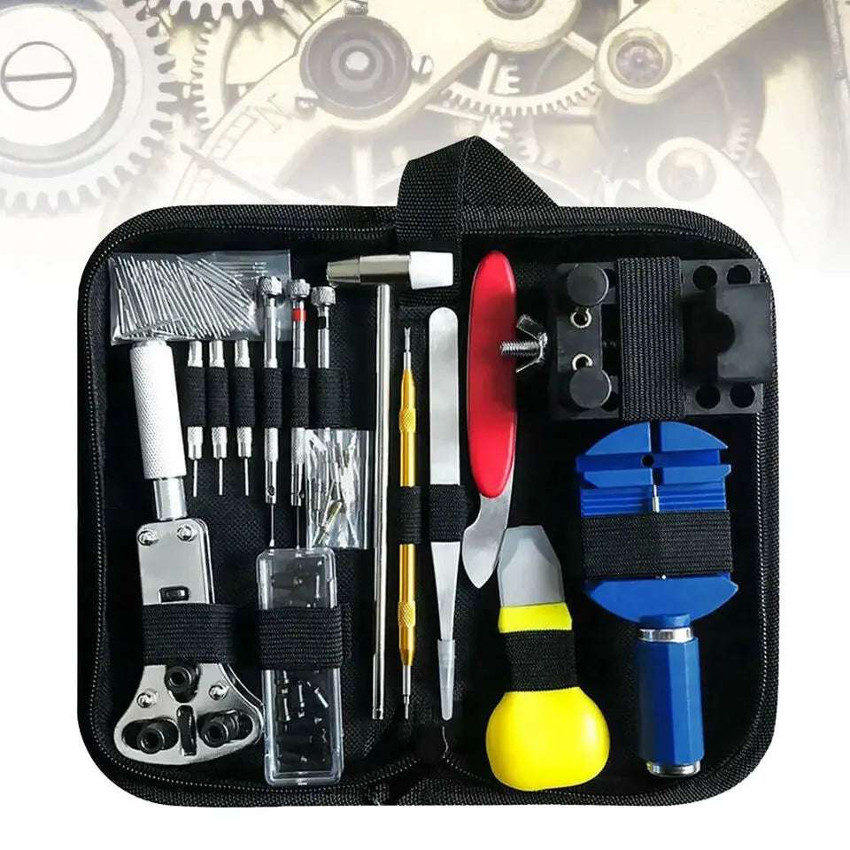 147 & 212PCS Watch Repair Tool Kit – Standard & Premium Set