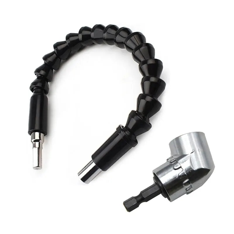 105° Drill Angle Adapter + 300mm Flexible Shaft Set
