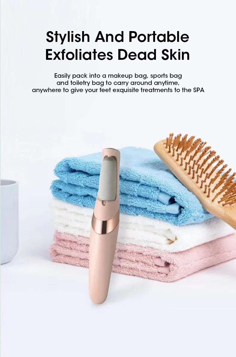 Electric Foot Callus Remover with LED