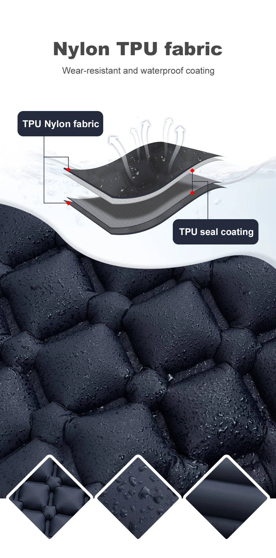 Ultralight Camping Inflatable Sleeping Pad