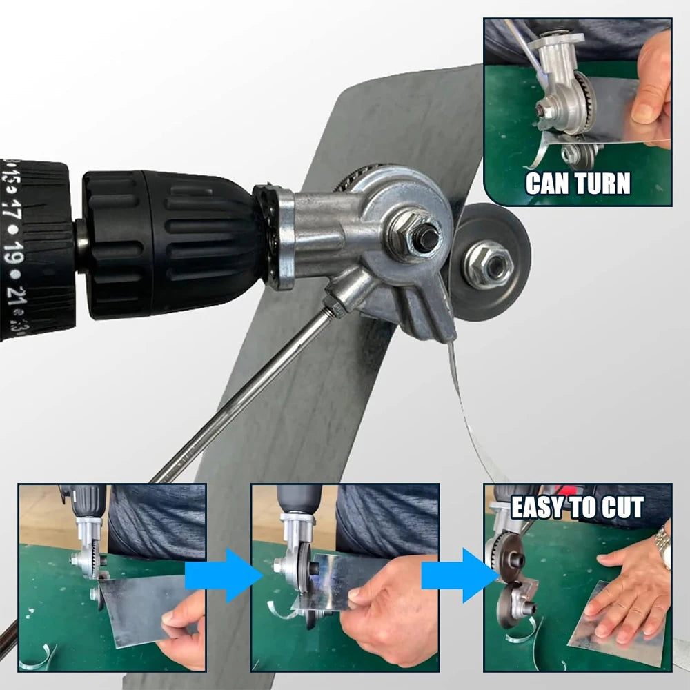 Electric Drill Sheet Metal Cutter Tool