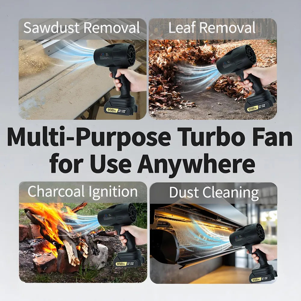 Cordless High-Power Multi-Purpose Turbo Fan