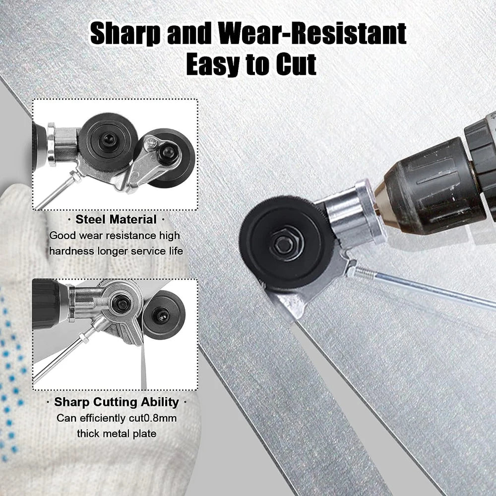 Electric Drill Sheet Metal Cutter Tool