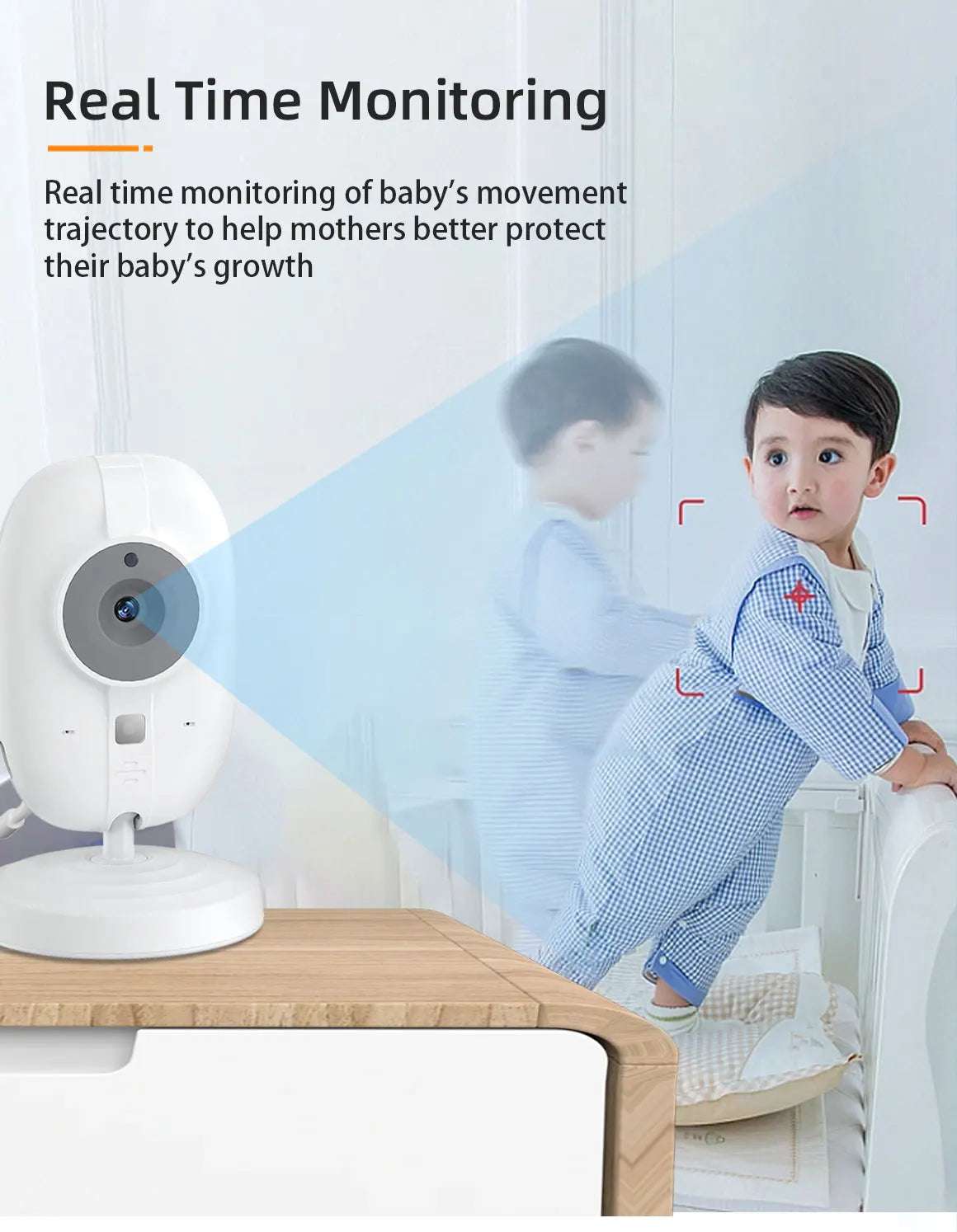 3.5" HD Wireless Baby Monitor Camera