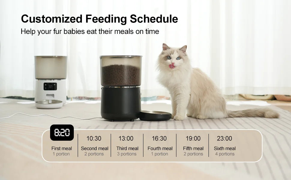 Smart Pet Feeder with HD Camera