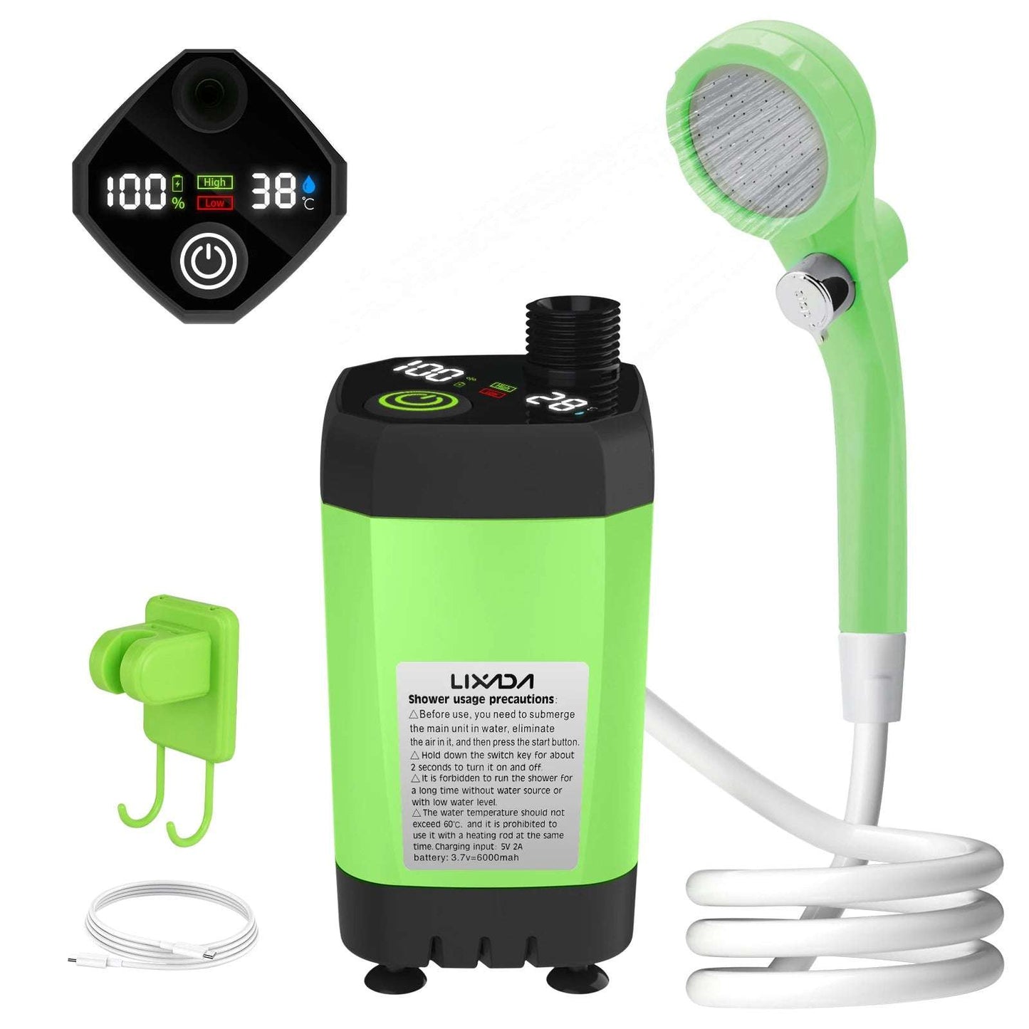 Portable Electric Shower Pump Set
