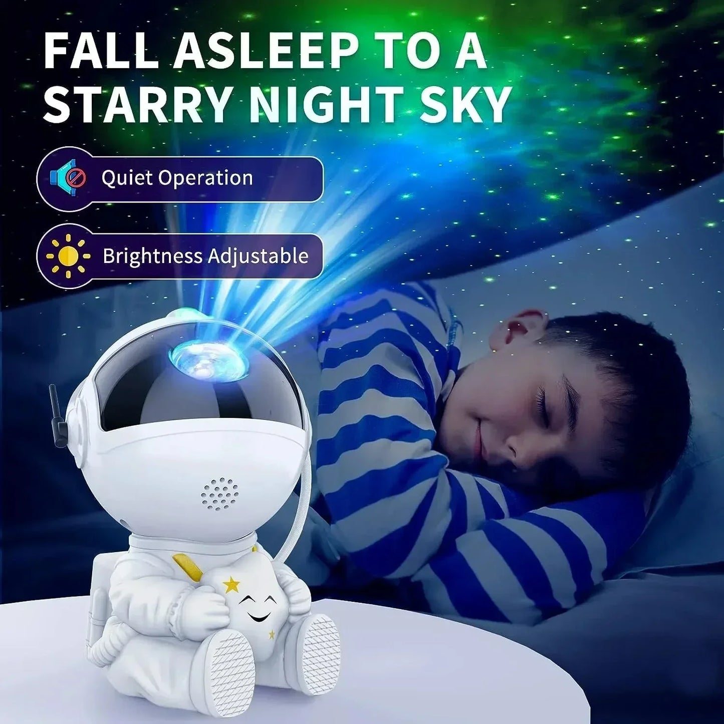 Astronaut Galaxy Projector Lamp