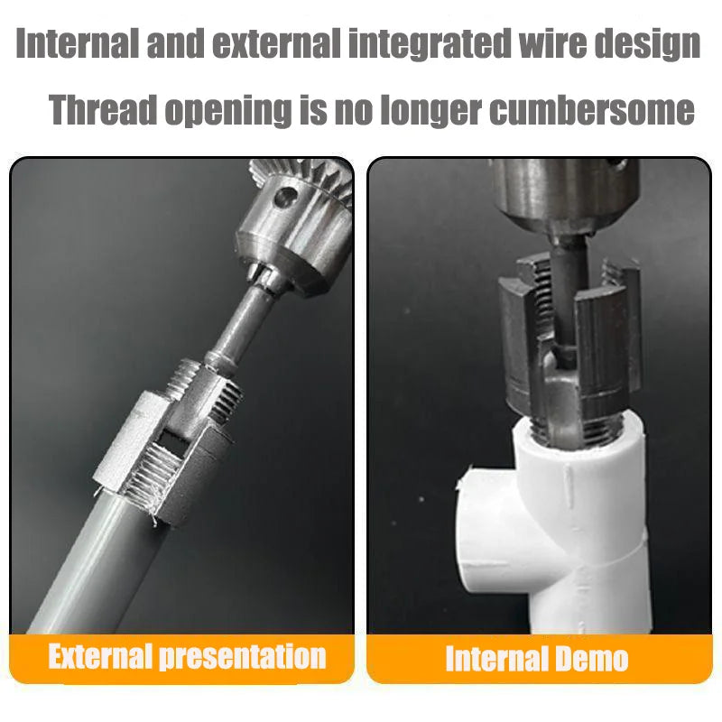 Pipe Threading Tool 1/2 & 3/4 Inch