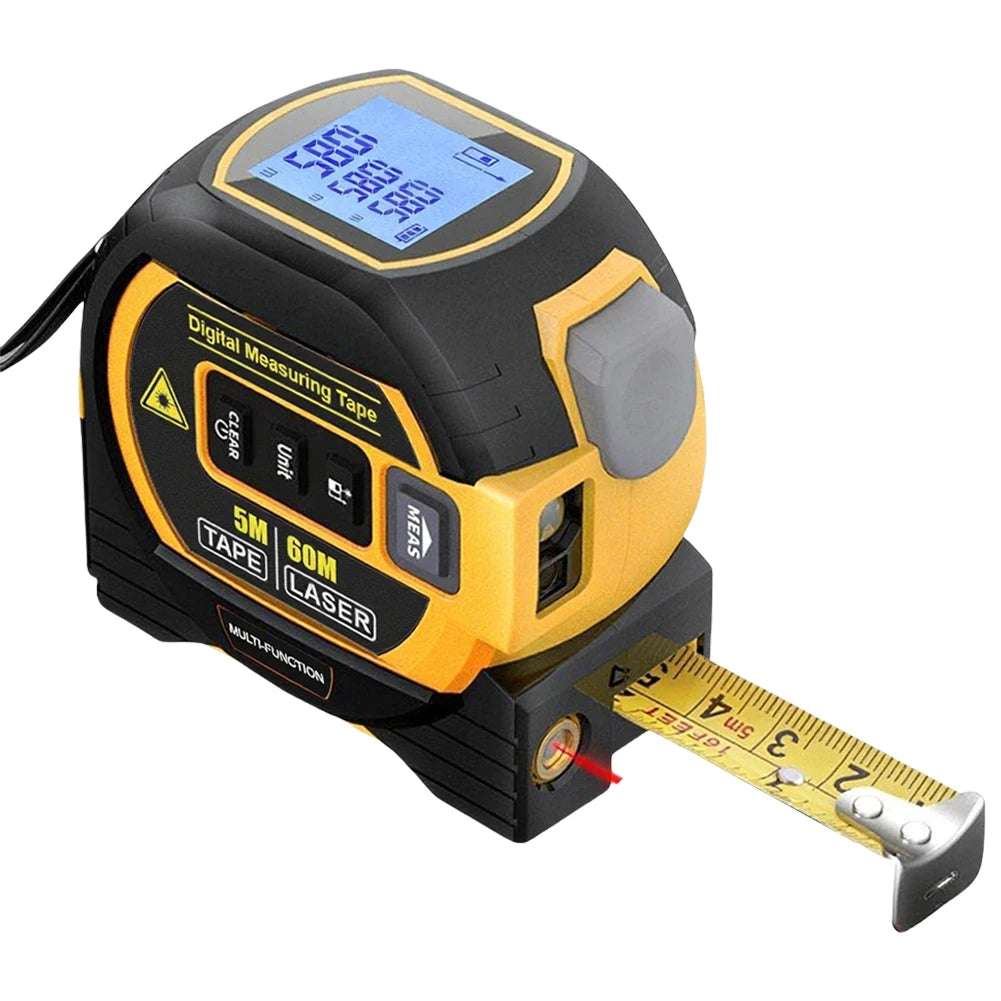 3-in-1 Digital Laser Tape Measure Tool