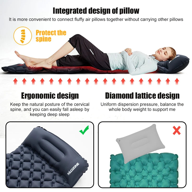Ultralight Camping Inflatable Sleeping Pad