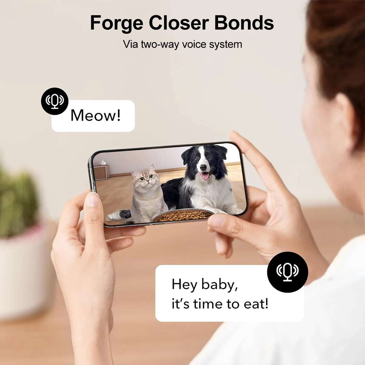 Smart Pet Feeder with HD Camera