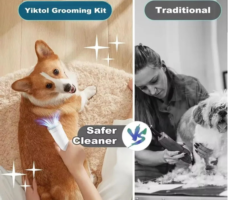 Pet Grooming Vacuum Kit 2.5L