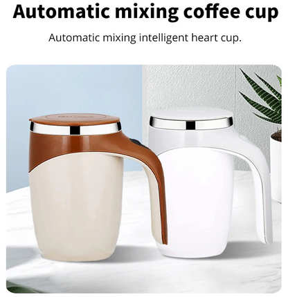 Automatic Cooling and Mixing Mug for Coffee
