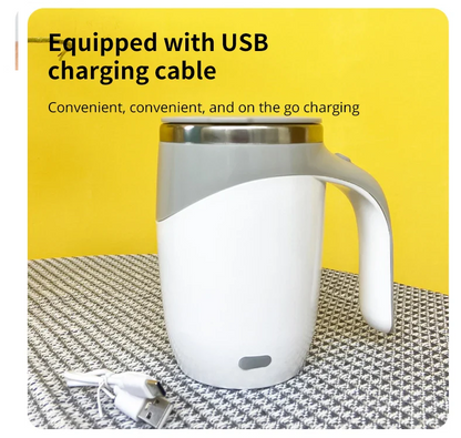 Automatic Cooling and Mixing Mug for Coffee