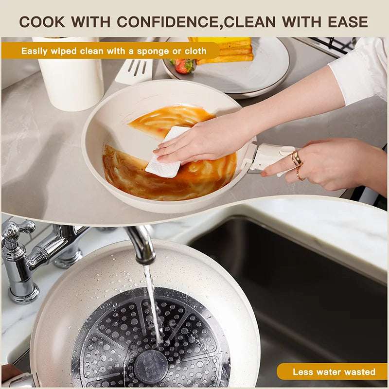 21-Piece Ceramic Nonstick Cookware Set