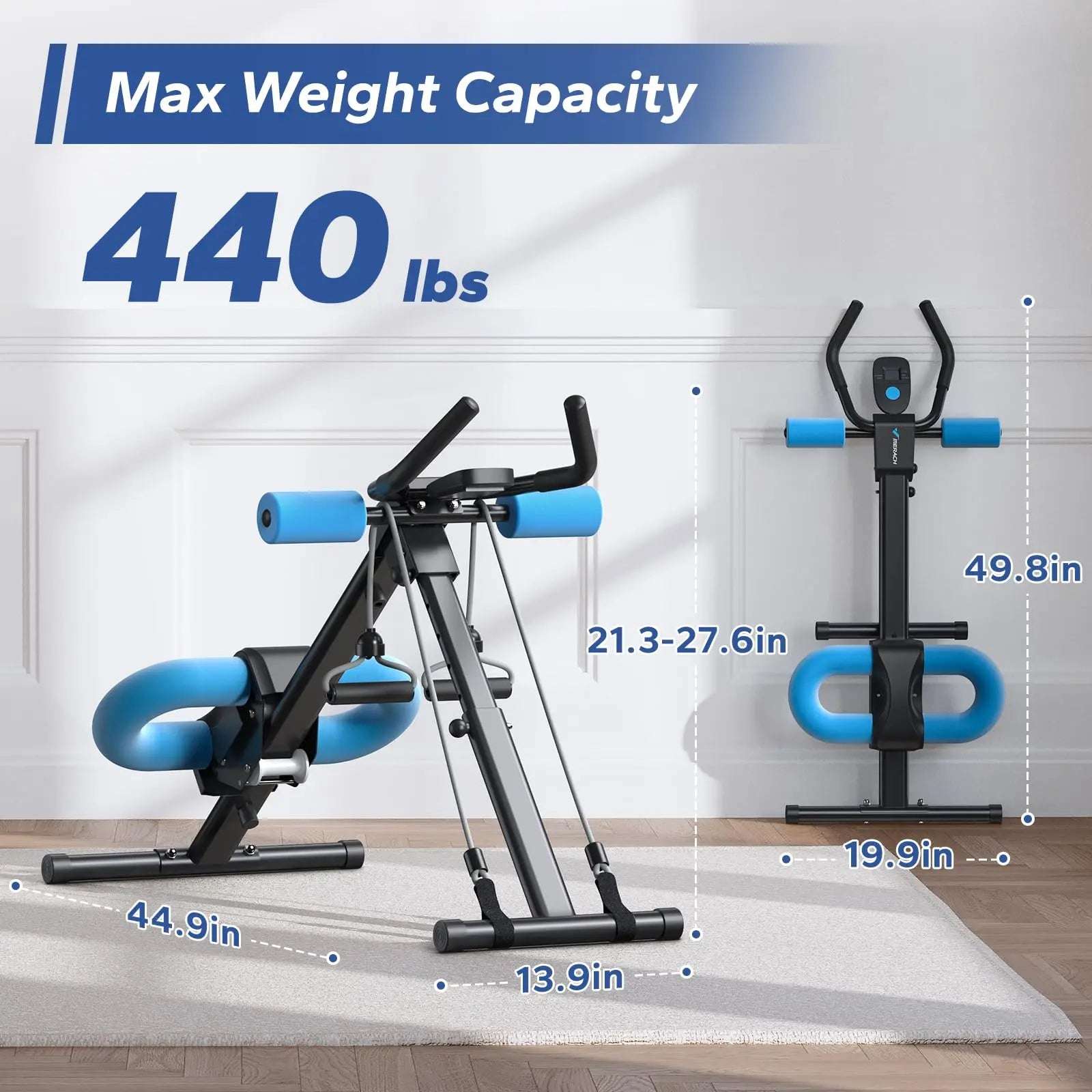Adjustable Core Ab Trainer Machine