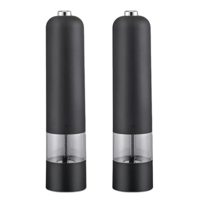 Electric Salt and Pepper Grinder Set with Light