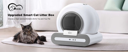 Smart Self-Cleaning Cat Litter Box