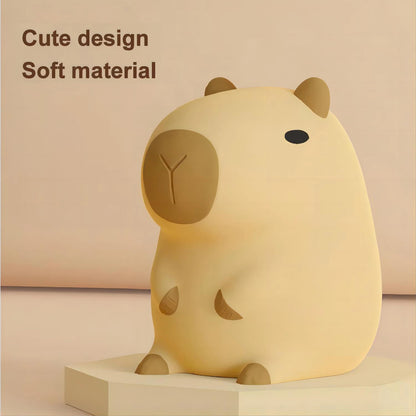Capybara Night Light for Kids Room