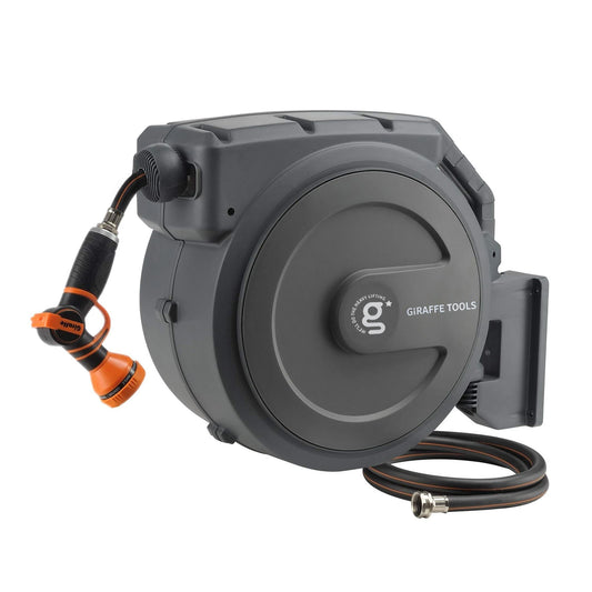 Retractable Wall Mounted Garden Hose Reel(5/8" x 90 ft)