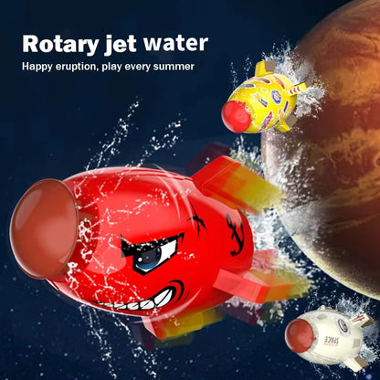 Rocket Sprinkler Toy for Backyard Fun