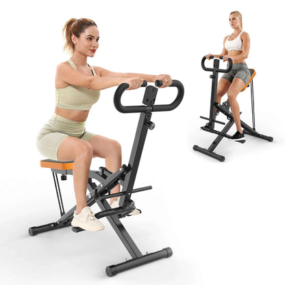 Compact Foldable Home Squat Machine