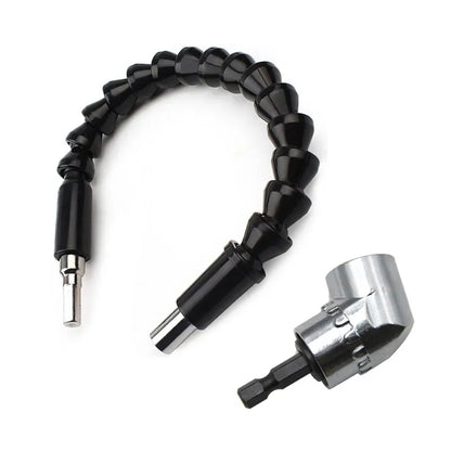 105° Drill Angle Adapter + 300mm Flexible Shaft Set