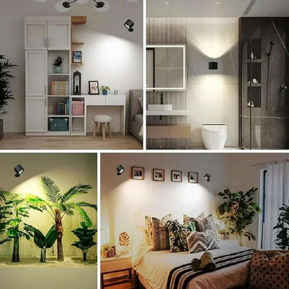 Dual-Sided Magnetic LED Wall Lamp