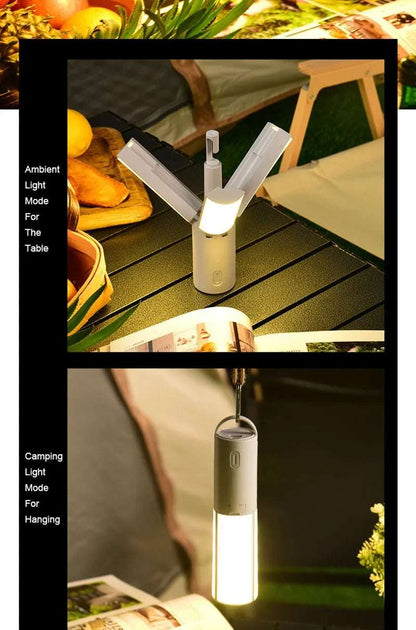 Rechargeable Folding LED Camping Lamp
