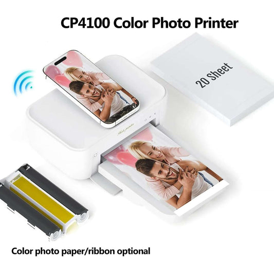 Wireless 300DPI Color Photo Printer CP4100