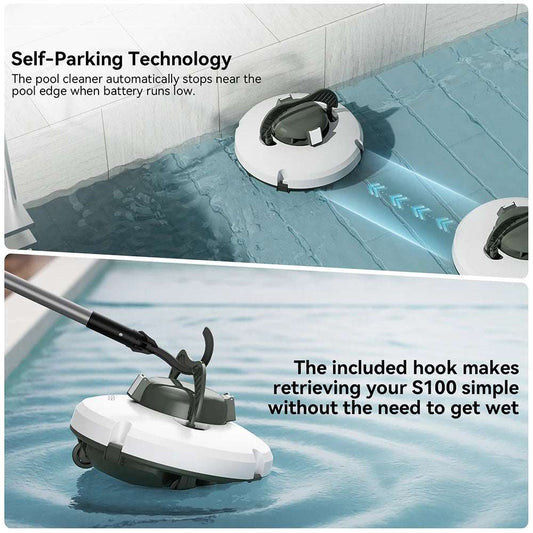 Redkey S100 Cordless Robotic Pool Vacuum Cleaner