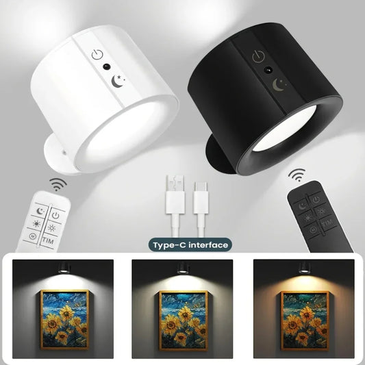 Dual-Sided Magnetic LED Wall Lamp