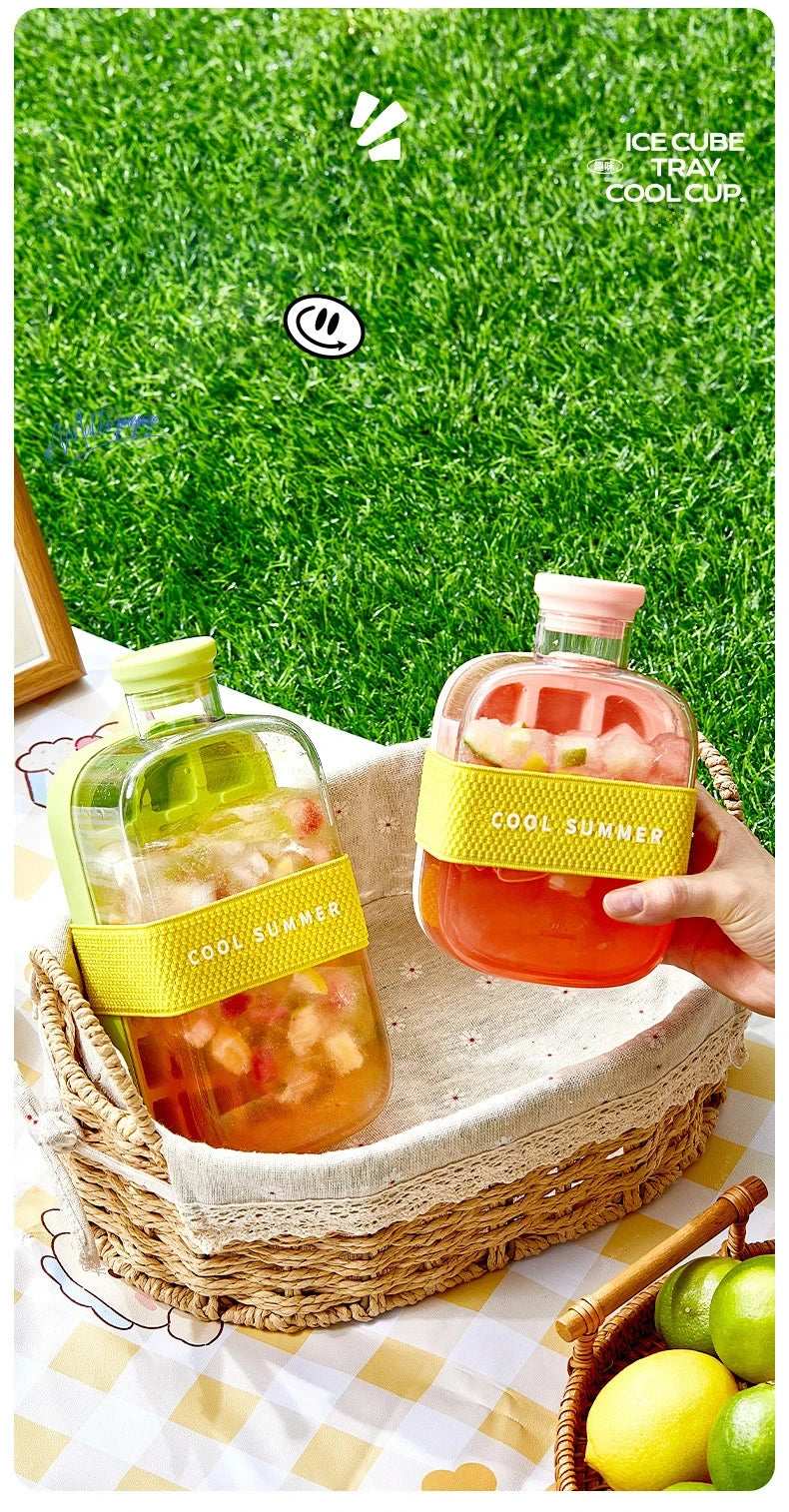Leakproof Ice Cube Maker Bottle
