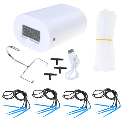 Automatic Timer Drip Irrigation Kit 4/8/12/16 Pump