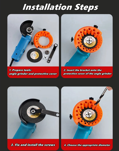 2-13mm Drill Bit Sharpener Grinder Attachment