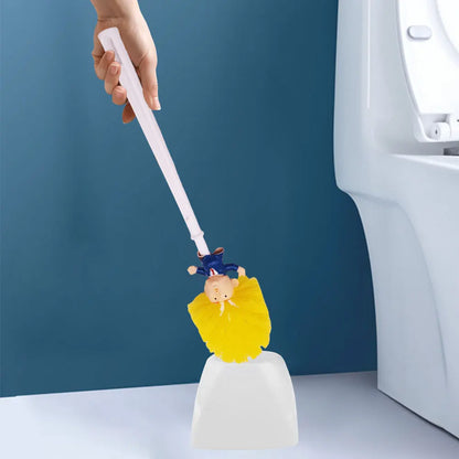 Funny Trump Toilet Brush Set