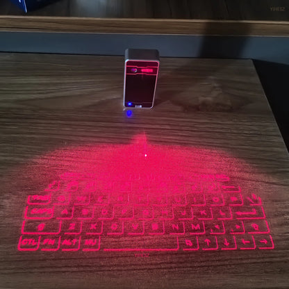 KB560 Portable Laser Projection Keyboard Mouse