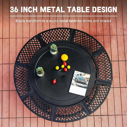 36 Inch Outdoor Fire Pit Grill Table