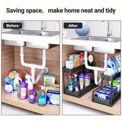 Multi-Tier Kitchen Utensil & Spice Organizer