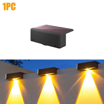 Solar Wall Lights Outdoor Dual Color