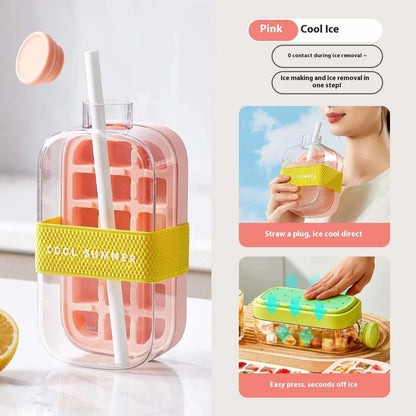 Leakproof Ice Cube Maker Bottle