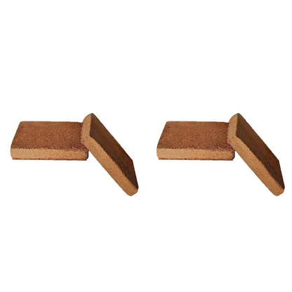 4Pcs Organic Coconut Coir Soil Bricks for Gardening