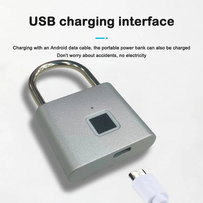 Smart Fingerprint Padlock for Indoor & Outdoor