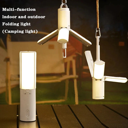 Rechargeable Folding LED Camping Lamp