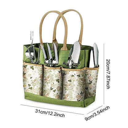 9PCS Garden Tool Set with Tote Bag