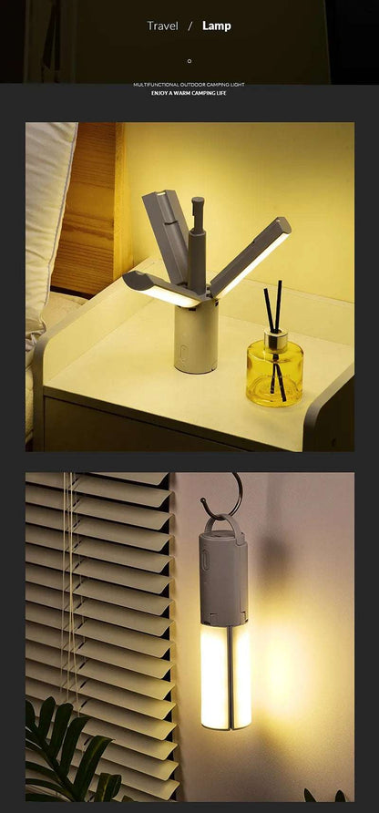 Rechargeable Folding LED Camping Lamp